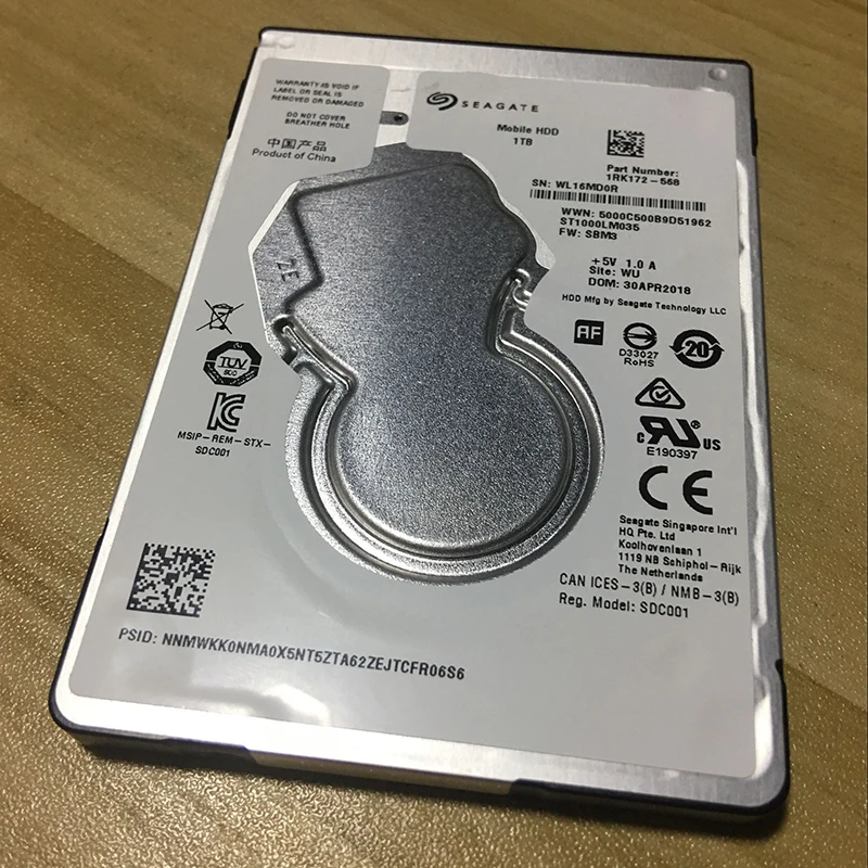 Жесткий диск Seagate ST1000LM035 1 ТБ 5400RMP 64 Мб кэш памяти 2 5 дюйма HDD SATA 3 0 внутренний