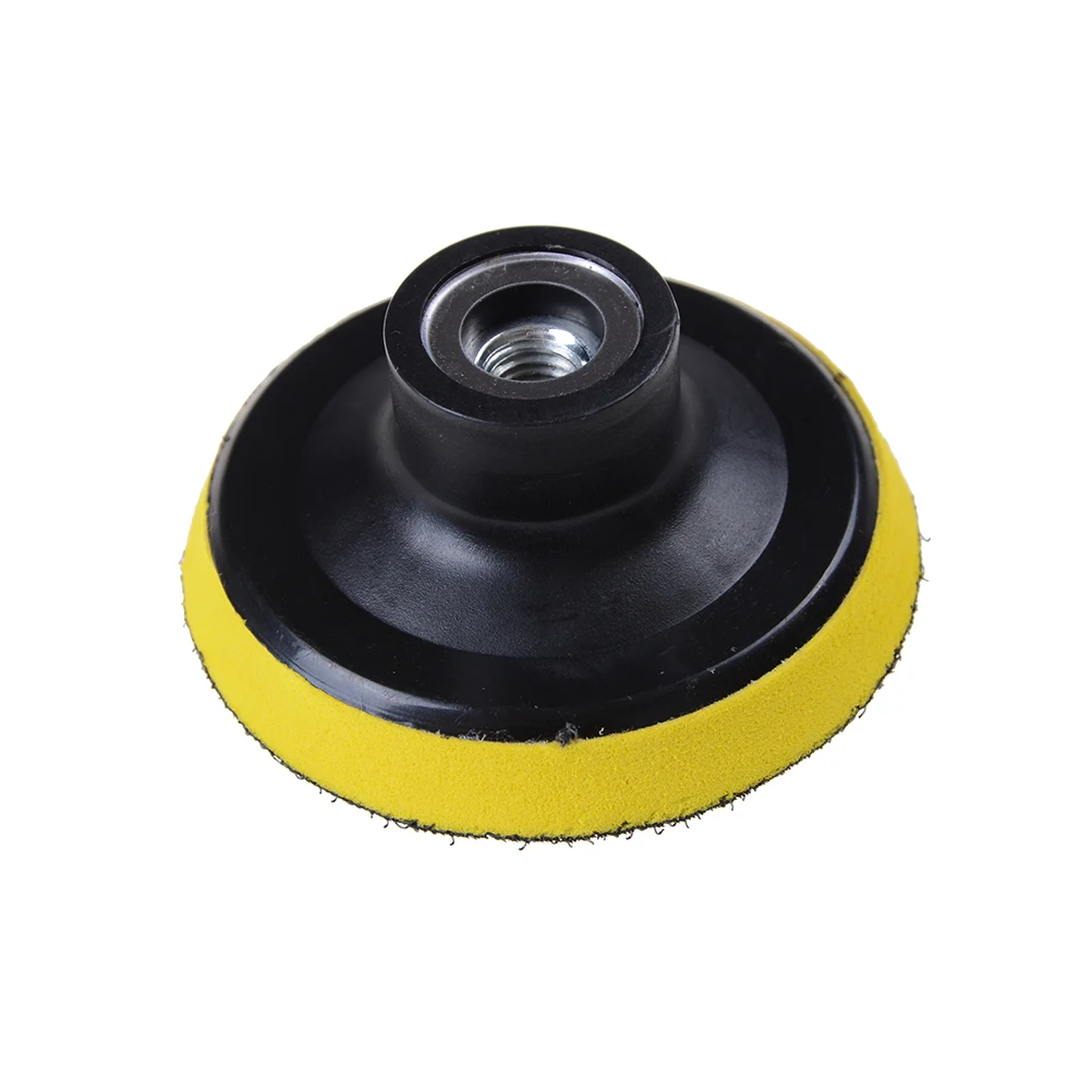 Backing Plate 3 Inch Backing Polishing Buffing Pad Hook&Loop Backer Plate Polishers Tools