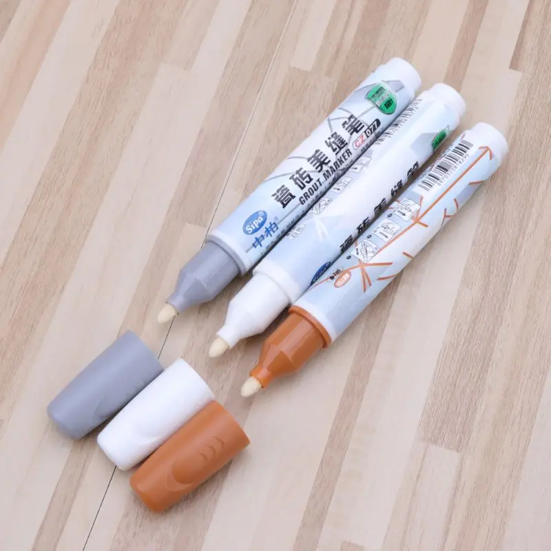 Затирка ручка плитка зазор ремонт 3 цвета ручка белая плитка заправка водонепроницаемый Mouldproof-серый цвет