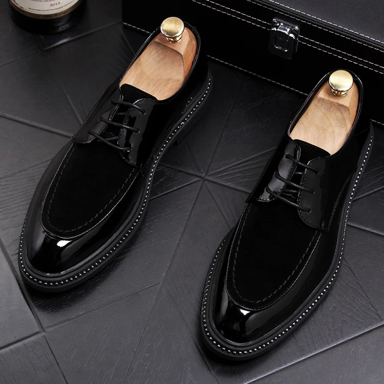 Мужская Повседневная дышащая деловая офисная Свадебная официальная обувь из натуральной кожи с кисточками обувь для вождения слипоны черные кроссовки