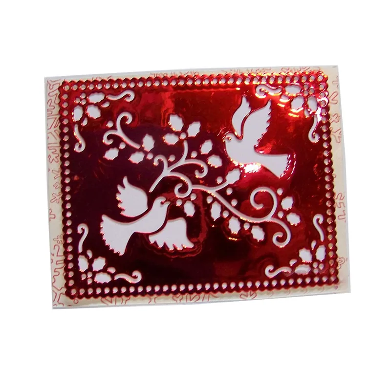 

YaMinSanNiO Holiday Dove Tapestry Metal Cutting Dies For Scrapbooking Card Making Album Embossing Crafts Diecut Christmas