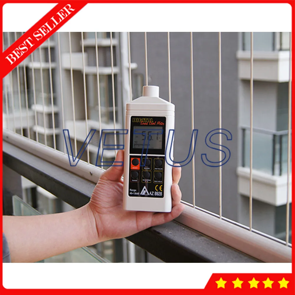 

AZ8928 Digital Sound Level Meter Noise meter Decibel Meter LCD display Noise Volume Measuring Instrument