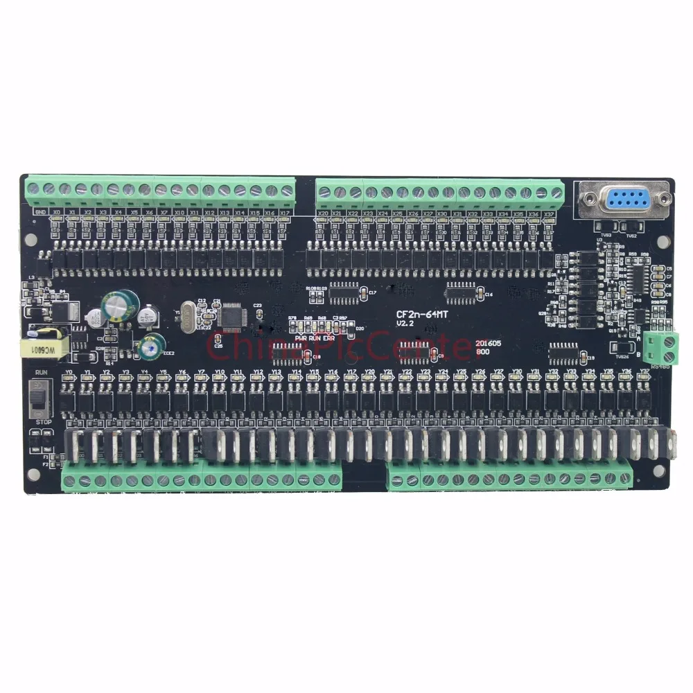 CF2N FX2N 64MT RS485 программируемый логический контроллер 32 входа 32 транзисторов выход plc контроллер Автоматизация управления plc система