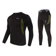 Мужской комплект термобелья, облегающие кальсоны для русской канадской зимы, теплое нижнее белье