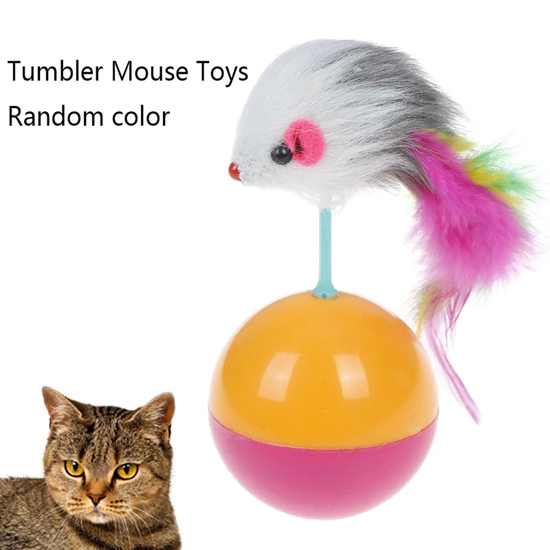 2019 Новое поступление пластиковые игровые мячи для ловли кошек поставки прочные игрушки для котов Мими любимая меховая мышь стакан котенок