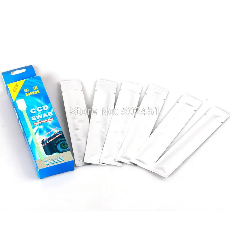 

6pcs Wet Sensor Cleaning Kit CMOS CCD Cleaner SWAB for Nikon Canon Camera DSLR