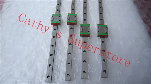 

1pc HIWIN Linear guide HGR15 -L550mm Linear guide rail +2pcs HGH15CA carriages