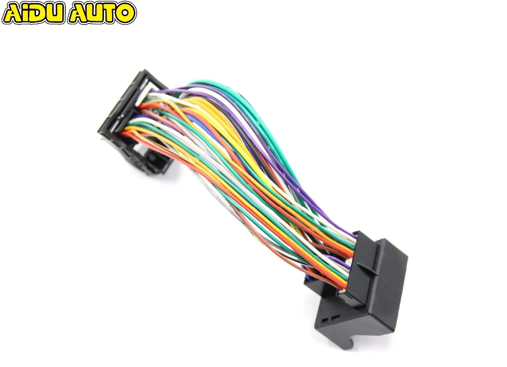 Расширительный 40 pin адаптер для VW Golf VI Jetta 5 6 MK5 MK6 Passat B6 B7 TIGUAN RCD330 RCD510 RNS510|rcd510 rns510|vw