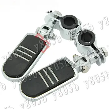 

Chrome Motorcycle Guard Crash Bar Footrest Foot Pegs For Suzuki Boulevard C50 Volusia Marauder Intruder 25mm-35mm Crash Bars