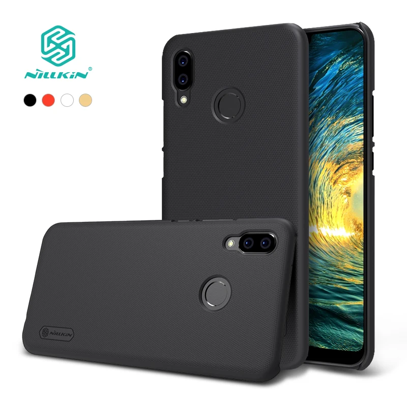 

huawei p20 lite case 5.84 inch Original NILLKIN Frosted Matte Hard back cover Phone Holder For huawei nova 3e P20lite Funda case