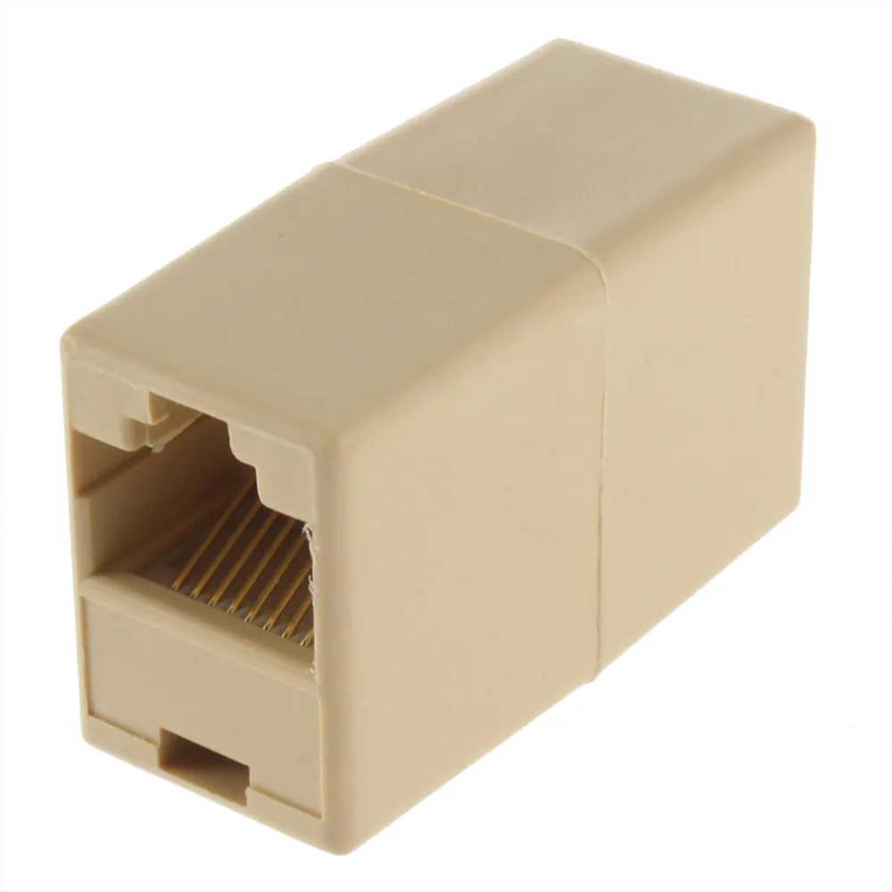 1 шт. RJ45 для CAT5 кабель Ethernet LAN Порты и разъёмы 1 к 1 Разъем Splitter разъем адаптера