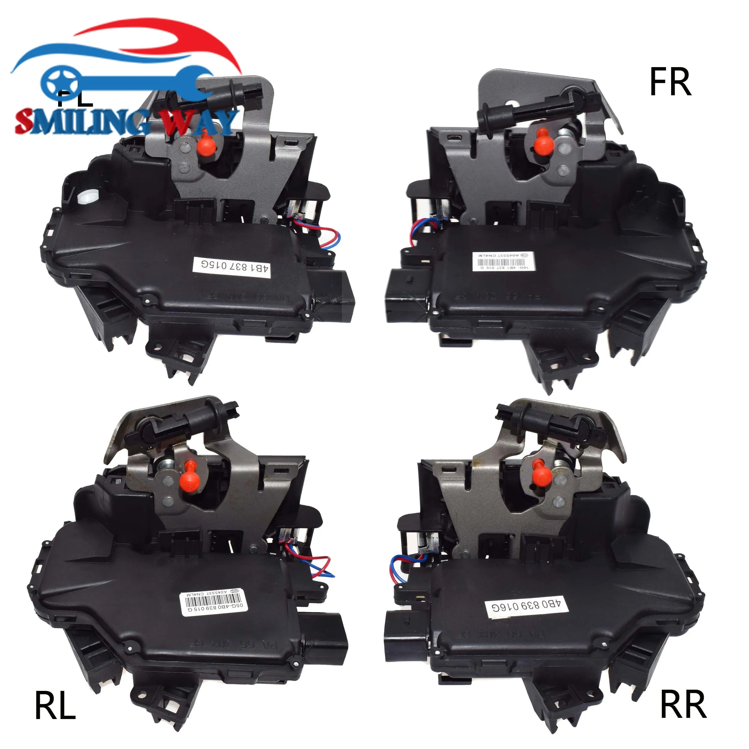 Чехол для AUDI A4 8E2 B6 2000 2005 A6 4B C5 1997 передняя задняя левая правая FL FR RL RR|Замки и