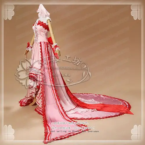 

Remilia Scarlet TouHou Project cosplay Remilia Scarlet cosplay costume Halloween Dance Party Dress Custom-made devil party dress