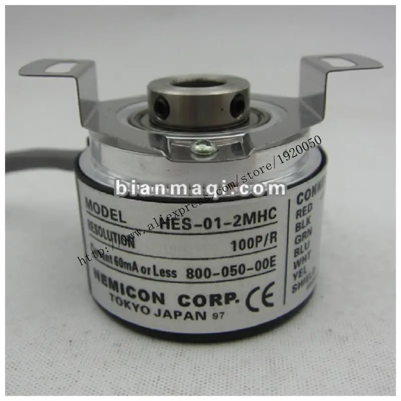 

Close control over the air mandrel HES-01-2MHC NEMICON rotary encoder aperture 8mm 100 line