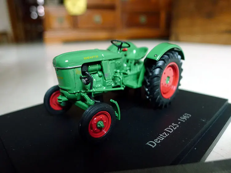 UH 1:43 Deutz D25-1963 сельскохозяйственные тракторы сплав автомобиль игрушки для детей дети модель подарок модель оригинальная коробка