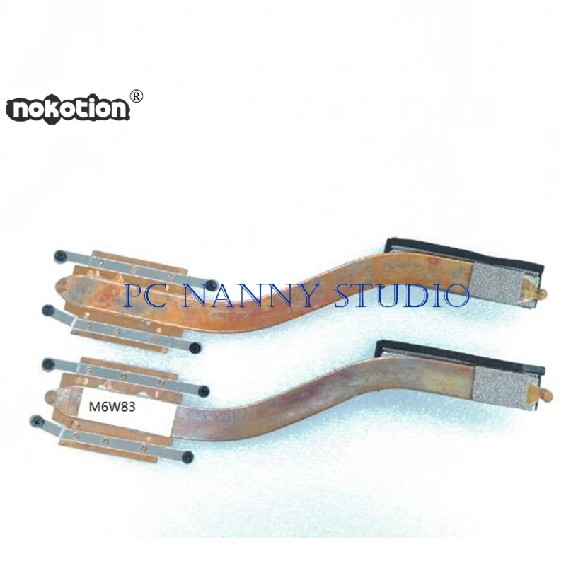 NOKOTION подлинный для Dell широта 5285 планшет процессор радиатор в сборе-M6W83 0M6W83 протестирован Быстрая