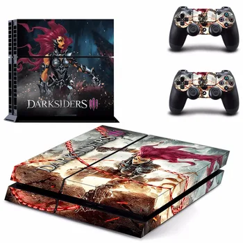 

Game Darksiders 3 PS4 Skin Sticker Decal For Sony PlayStation 4 Console and 2 Controllers PS4 Skins Stickers Vinyl