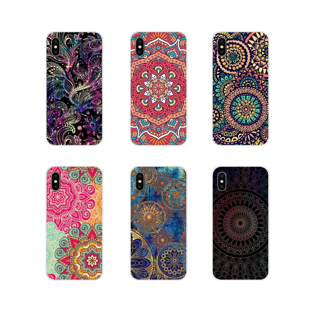 

Accessories Phone Shell Cases Floral Paisley Flower Mandala For Samsung Galaxy A5 A6S A7 A8 A9S Star J4 J6 J7 J8 Prime Plus 2018
