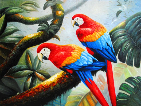 Diy 5d Berlian Mosaik Hewan Parrot Handmade Berlian Lukisan Cross Stitch Kit Berlian Bordir Pola Rhinestones Zs0222 5d Diamond Mosaic Diy 5ddiamond Mosaic Aliexpress