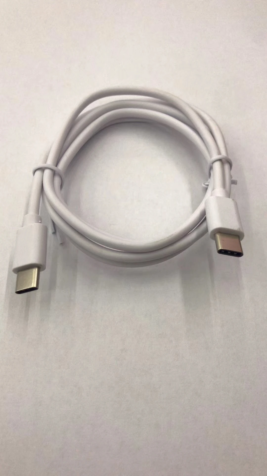 200 шт./лот 1 м USB C к USB C Тип C кабель от мужчины к мужчине 2.4A PD Быстрая зарядка данных зарядное устройство кабель для samsung для Google
