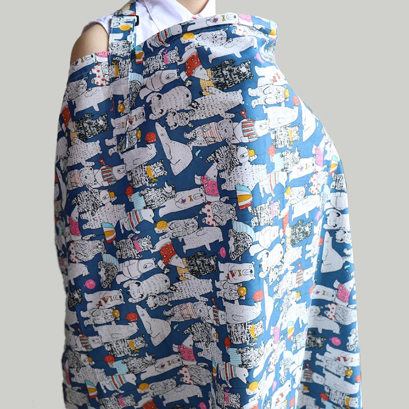 

Cotton Fashion Outdoor Mom Mother Feeding Anti-Emptied Breastfeeding Cover Maternity Breast Nursing Covers Shawl Towel Scarf
