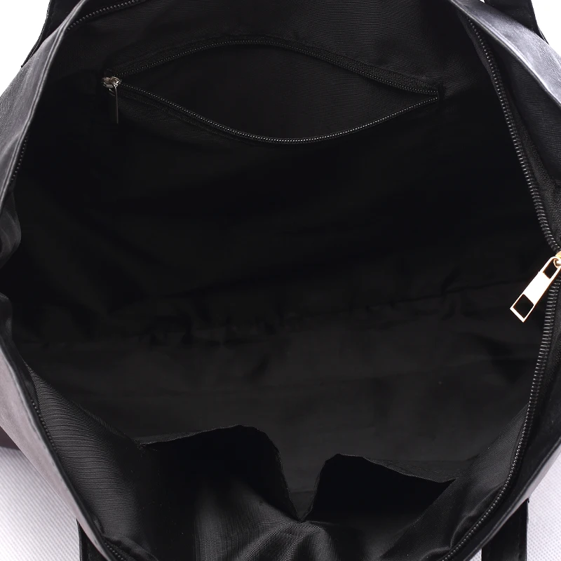 2016 New Fashion Women's Large Capacity Bag 3D Print Marilyn Monroe Shoulder Bag Office Lady Bag Pu Leather Black Shoulder Bag