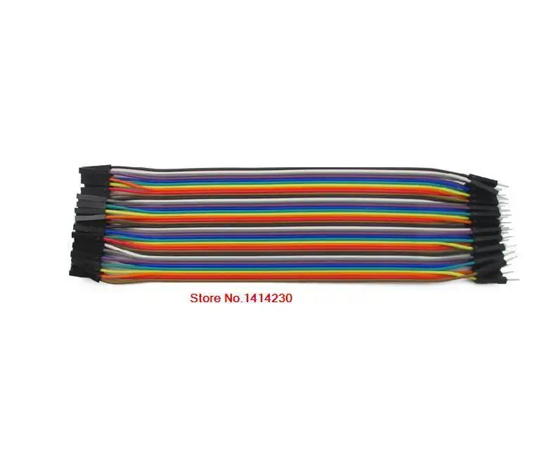 Dupont line 120 шт. 20 см 2,54 мм расстояние между штыревыми+ штыревыми и женскими перемычками Dupont кабель для arduino