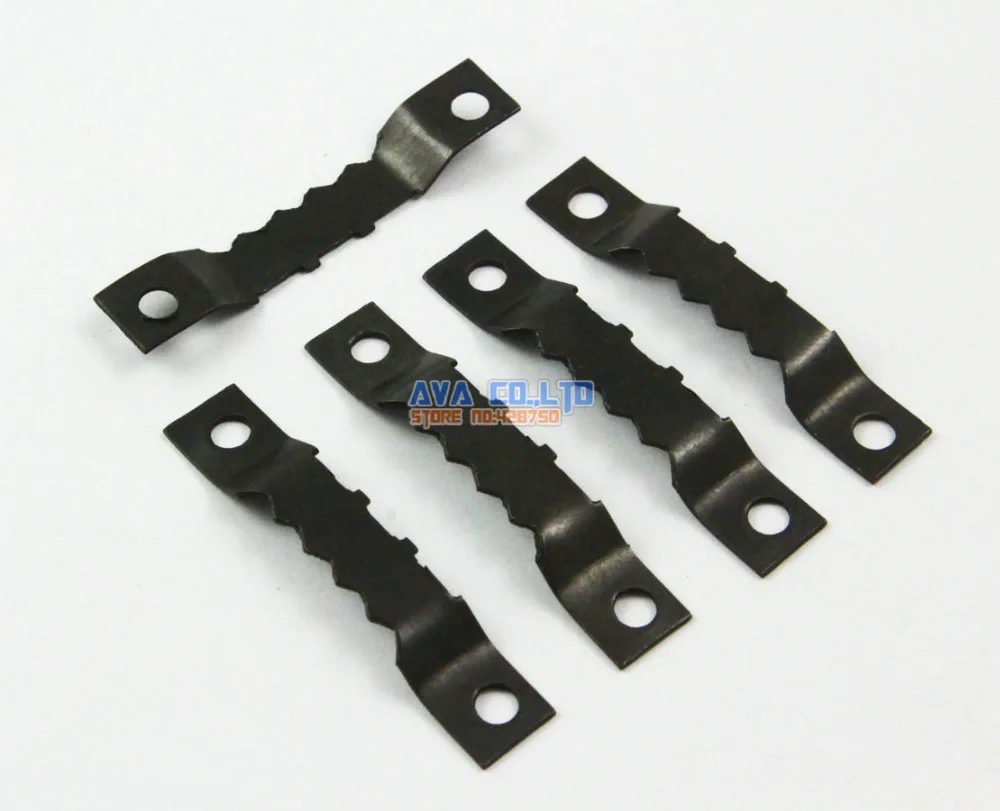 

100 Pieces Black Photo Frame Hook Hanging Photo Frame Hanger 45x8mm