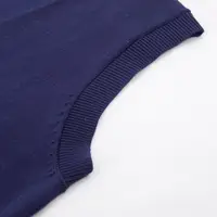 PJ Мужской простой вязаный v-образный вырез на пуговицах кардиган вязаный без рукавов топы куртка пальто