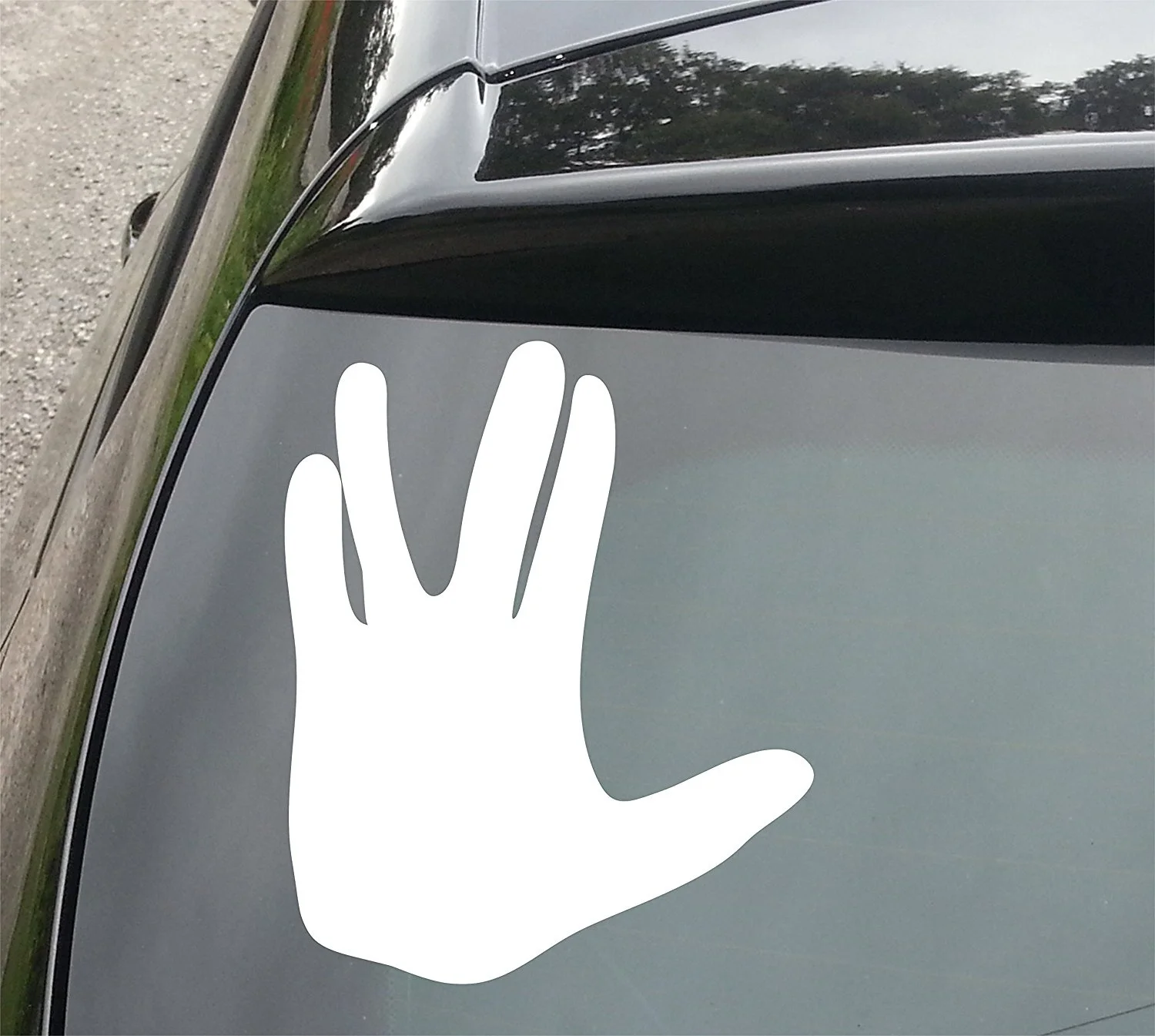

For Vulcan Salute Star Trek er 150mm Car Styling