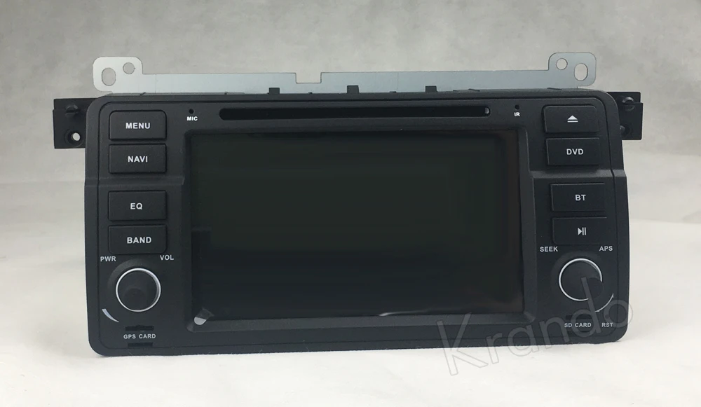 Excellent Krando Android 8.1 car radio gps dvd player android navigation multimedia for bmw e46 m3 rover 75 ZT MG 1998-2005 WIFI 3G DAB+ 15