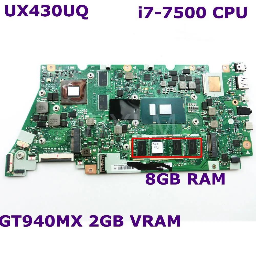 UX430UQ i7 7500 Процессор GT940MX 2 ГБ V Оперативная память 16S GTR S A2 8 плата для ASUS UX430U