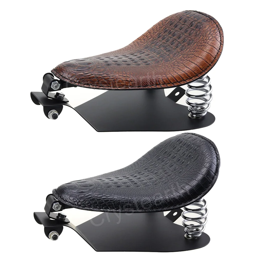 

Retro Driver Solo Seat Cover Baseplate Springs Bracket For Harley Sportster 48 72 XL 883 1200 Softail Chopper Bobber Custom