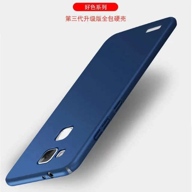 Для huawei Mate 7 Чехол жесткий с узором Мороз пластиковый тонкий защитный чехол для