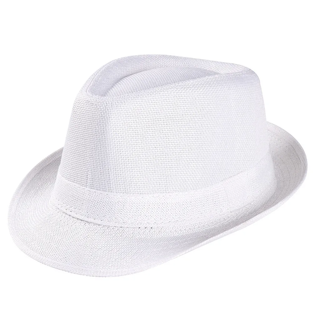 Мужская Летняя шляпа унисекс, Мужская Гангстерская шляпа, Пляжная соломенная шляпа от солнца, Панама, мужская женская панама