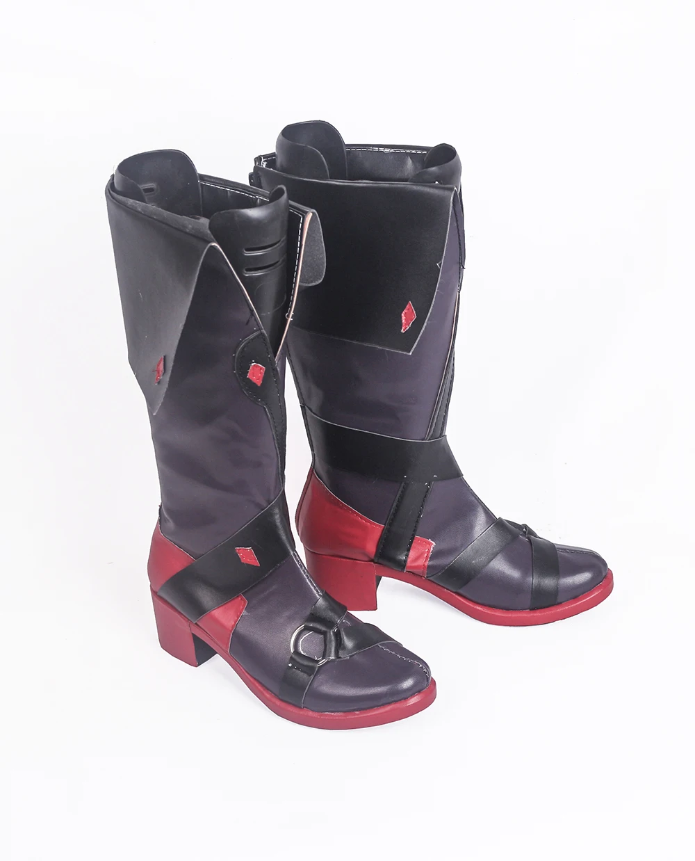 Touhou Project Remilia Sukaretto Cosplay Long Boots Shoes (4)