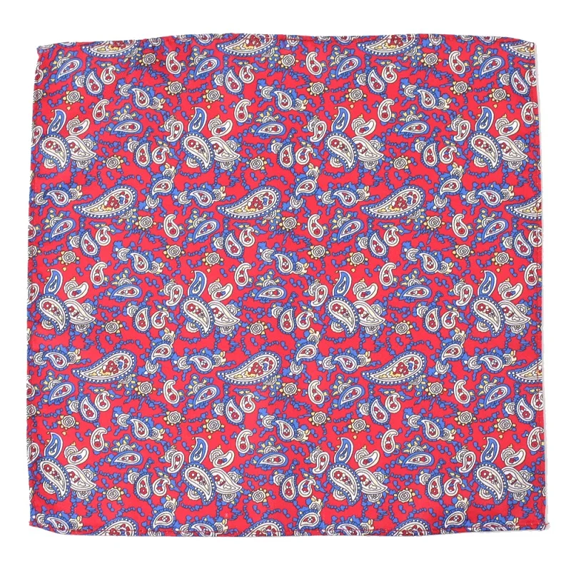 Портной Смит стиль Hankies Яркие Красочные Пейсли карманные квадратные винтажные Платки Шарфы мужские карманные модные аксессуары