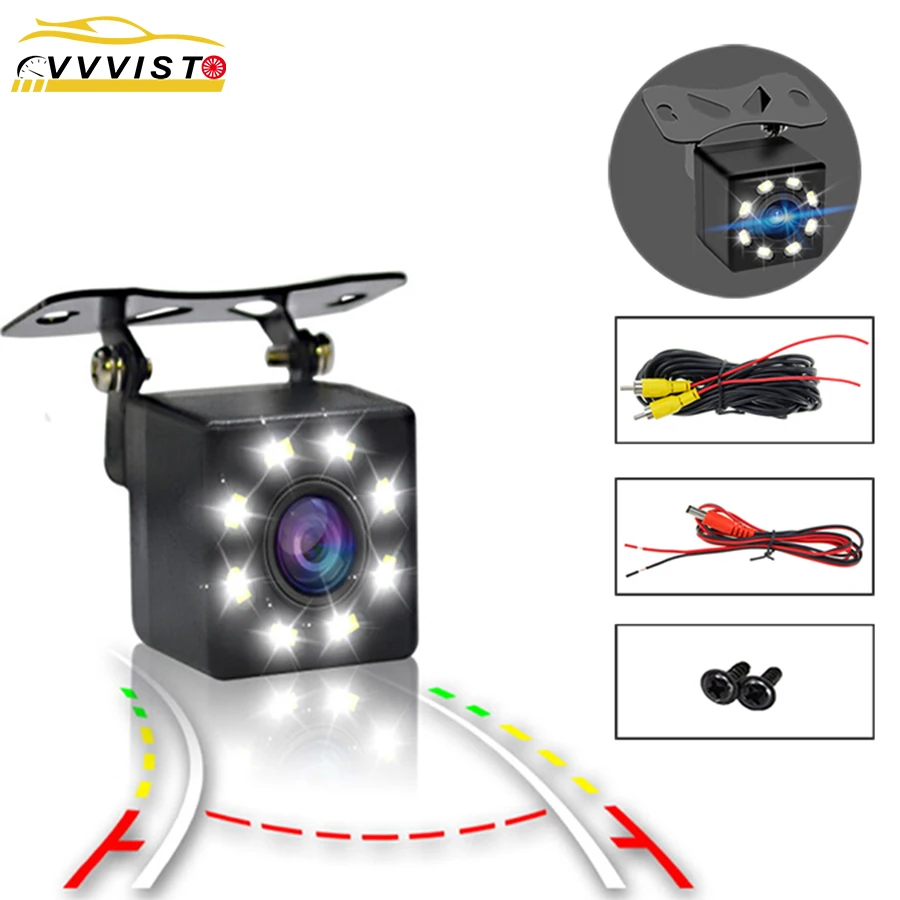

170 Degree Wide Parking Camera Car Rear View Camera Angle Night Video Recorders Waterproof Mini HD Car Dash Dvr Camera