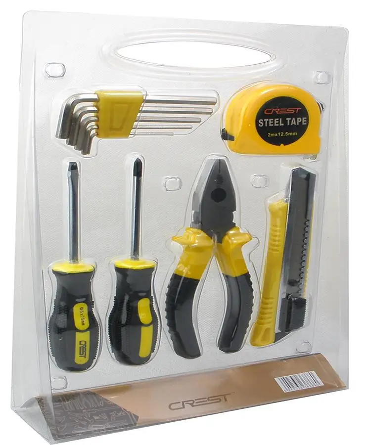 10PCS Electrician Repair Mini Hand Home Tool Kit& Auto Home