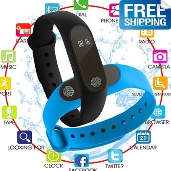 

NEW Smart Band Waterproof with Heart Rate Monitor Smart Bracelet Fitness Tracker Pedometer Wristband for Women Men Sport Watch