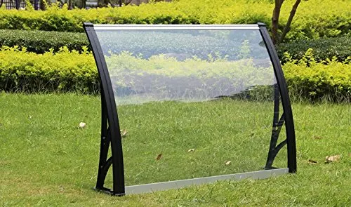 

30"*40" Polycarbonate PC Awning UV Protected Patio Canopy for Window & Door