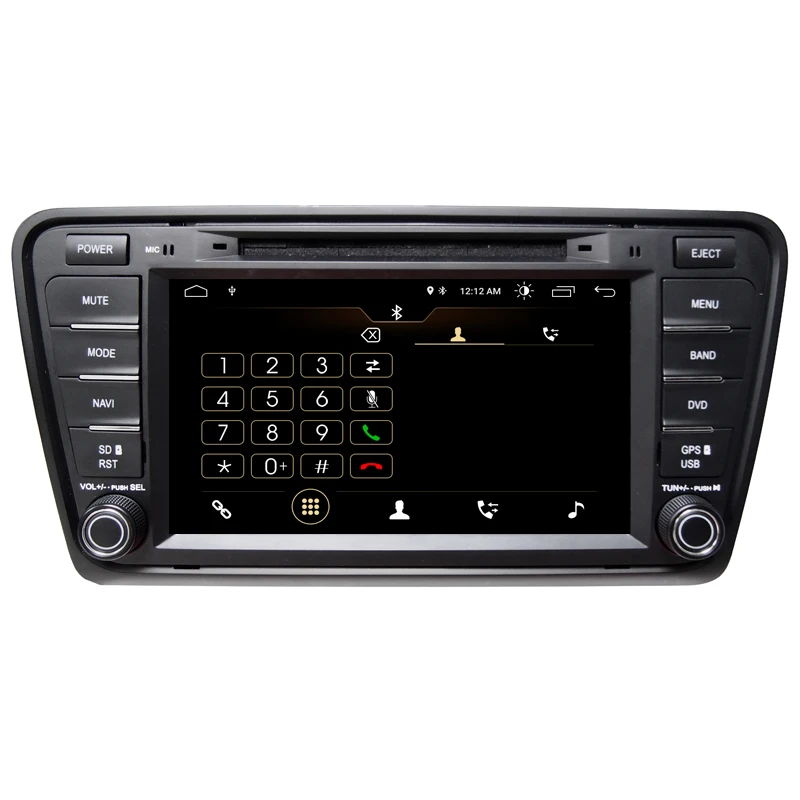 Best 90% New Second hand Android 7.1 Car DVD Player GPS Navigation System For Skoda Octavia III 2013-2017 A7 Can Bus 4G WiFi 20