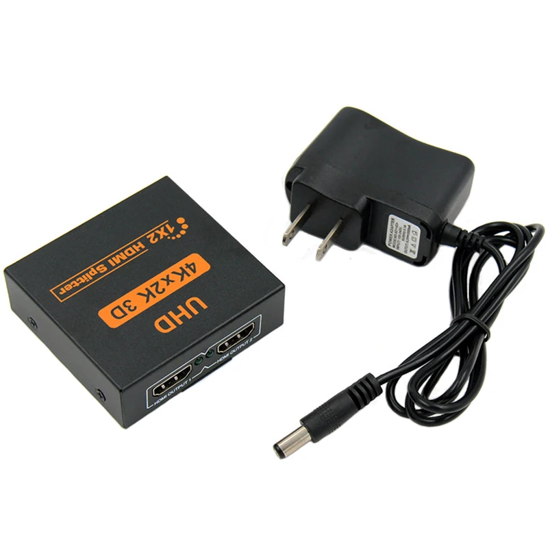 Egrincy HDCP HDMI Splitter Full HD 4 К* 2 К видео переключатель HDMI 1 в 2 UT Усилители домашние двойной дисплей для HDTV DVD PS3 Xbox проектор