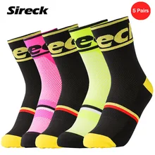 Sireck мужские и женские носки для велоспорта спортивные носки для бега профессиональные дышащие баскетбольные футбольные велосипедные носки для велосипеда Calze Ciclismo