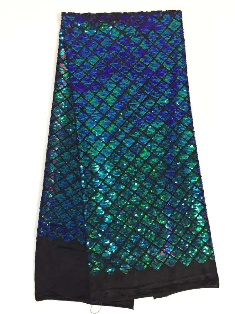

Unique shining GOLD and black color mesh sequins lace fabrics sequins fabric for party dress CX891