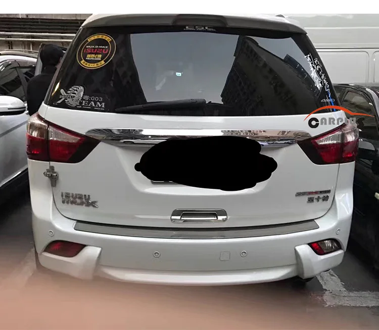 Набор хромированных аксессуаров Isuzu mu x полный комплект для isuzu хромированная