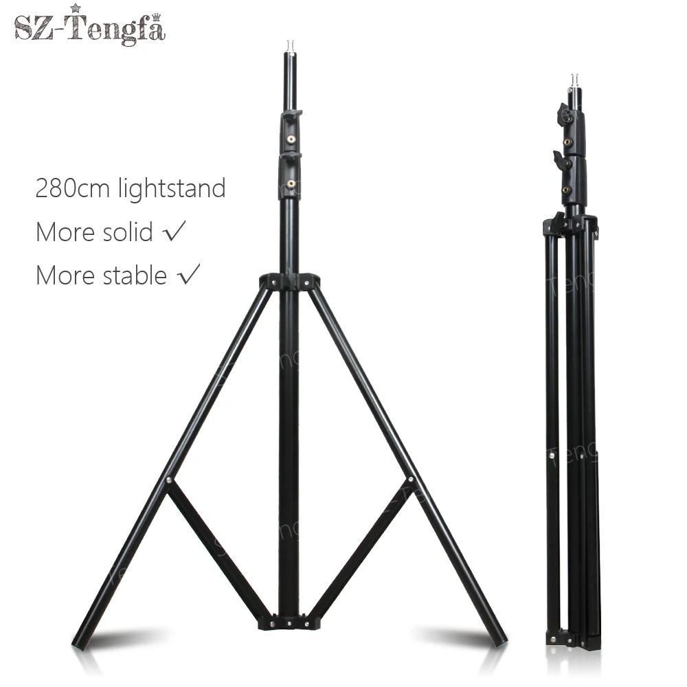 

260cm Studio flash Light stand tripod Ajustable Photo Studio Accessories For Softbox Photo Video Lighting Flashgun Lamps