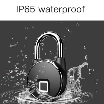 

Smart Lock Fingerprint Lock Home Luggage Dormitory Locker Warehouse Door Waterproof Super Long Standby Electronic Padlock