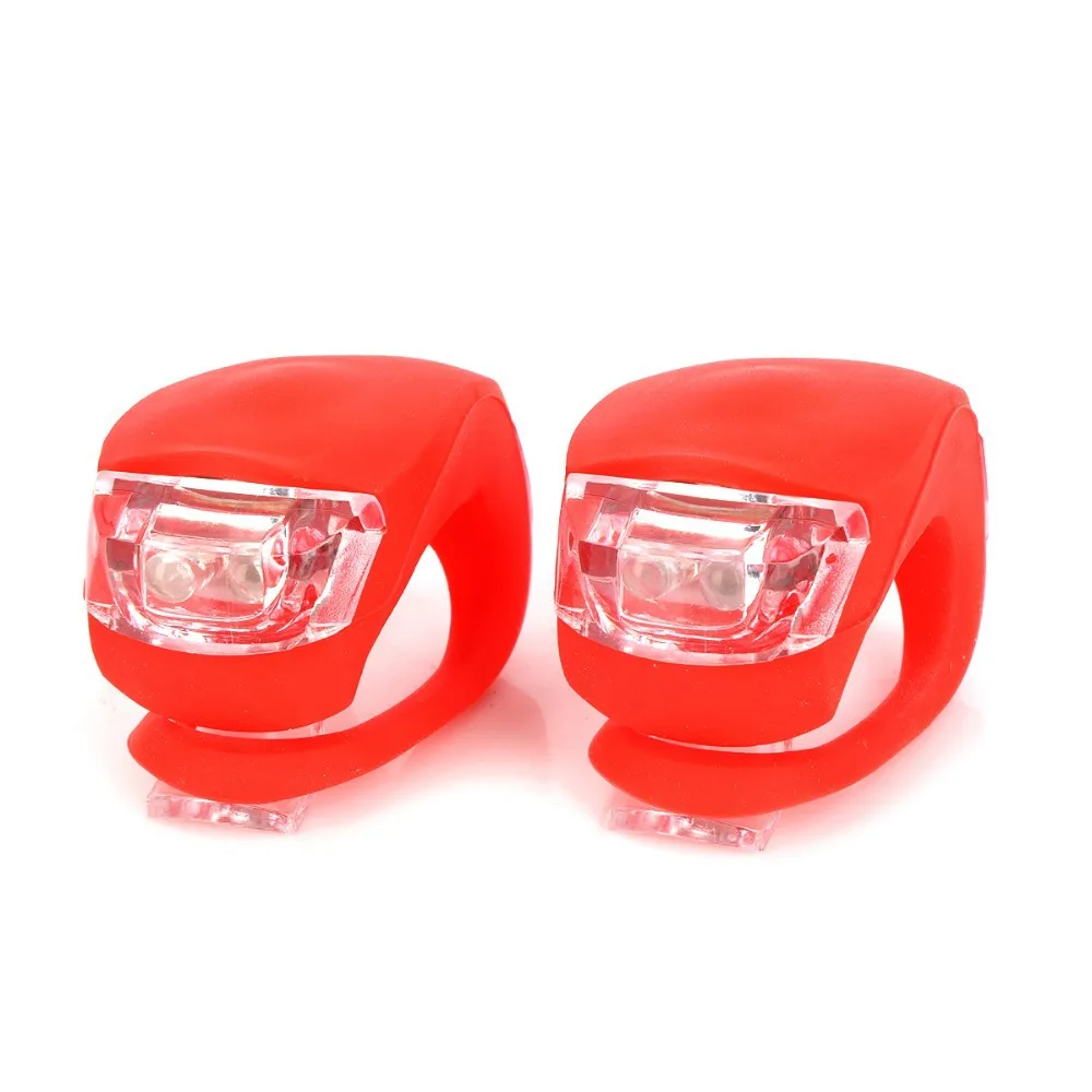 Waterproof 0.05W 10lm 2-LED 3-Mode Red Light Motorcycle Fog Lamp - (2 PCS / 2 x CR2032) |