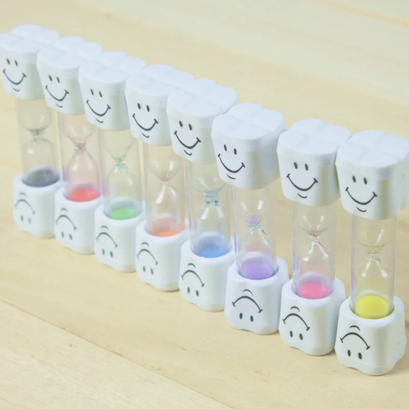 Песочные часы 180 Seconds Smile Sandglass для чистки зубов детский таймер зубной щетки
